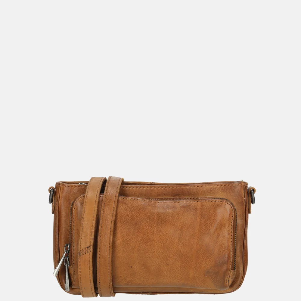 Bear Design crossbody tas cognac